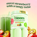 Bloom | Greens & Superfoods – Strawberry Kiwi 169g