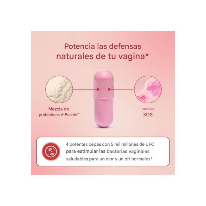 URO | Probióticos Vaginales – 60 Cápsulas