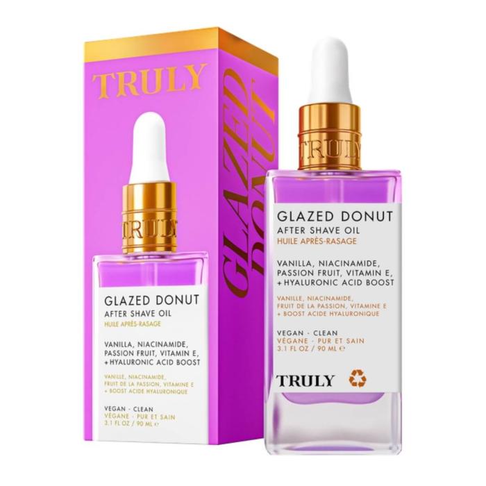 GLAZED DONUT After Shave Oil – Tu piel suave, luminosa y sin irritación 3.1 FL onz  / 90mL