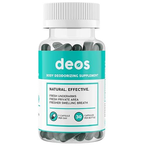 DEOS| Body Deodorizing Supplement, 30 Capsulas