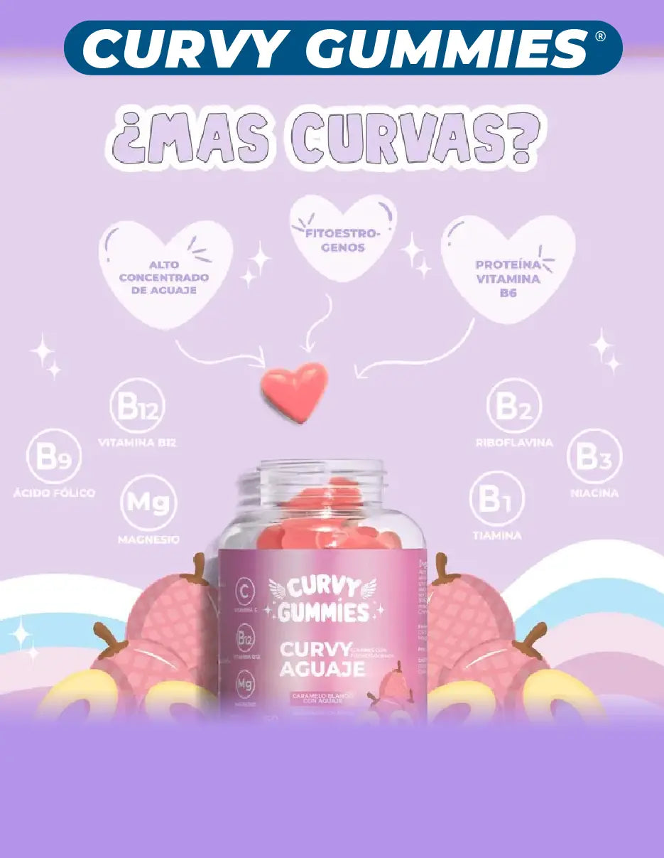 Curvy Gummies | Aguaje y Fenogreco